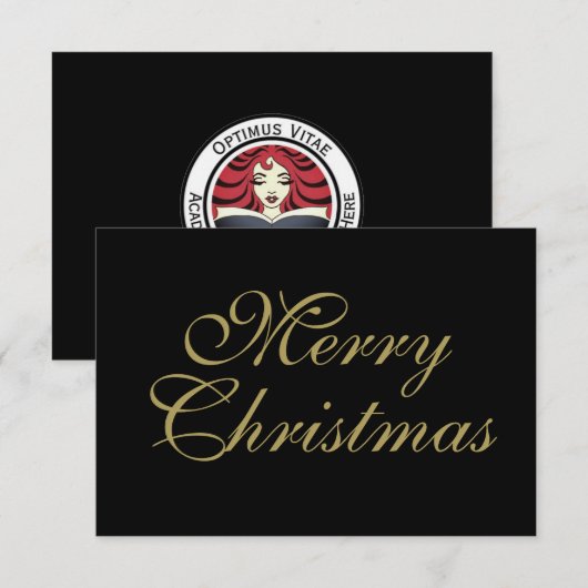 Kerst voor bedrijven kaart (Voorkant / Achterkant)