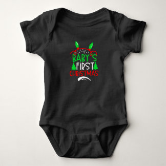 Kerst voor de baby Xmas Cute Romper