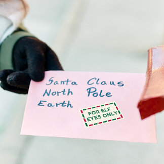 Kerst voor Elf Eyes Only Etiket