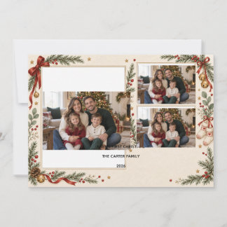 Kerst voor het eerst voor de baby: aankondiging me