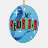  kerst voor leverontvanger keramisch ornament (Rechts)