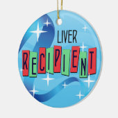  kerst voor leverontvanger keramisch ornament (Links)
