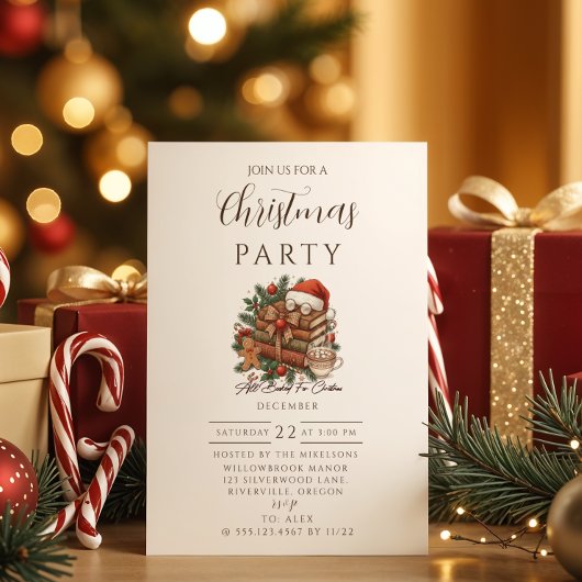 Kerst voor Oude Boekenliefhebbers Kaart