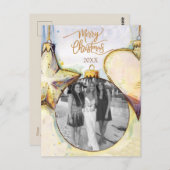 Kerst voor sierdoeleinden briefkaart (Voorkant / Achterkant)