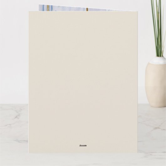 Kerst voor sierdoeleinden kaart (Achterkant)