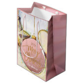 Kerst voor sierdoeleinden medium cadeauzakje (Voorkant Gekanteld)