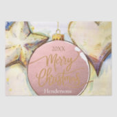 Kerst voor sierdoeleinden tissuepapier (Voorkant)