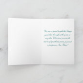 Kerst - voor zus en zwager feestdagen kaart (Binnen)