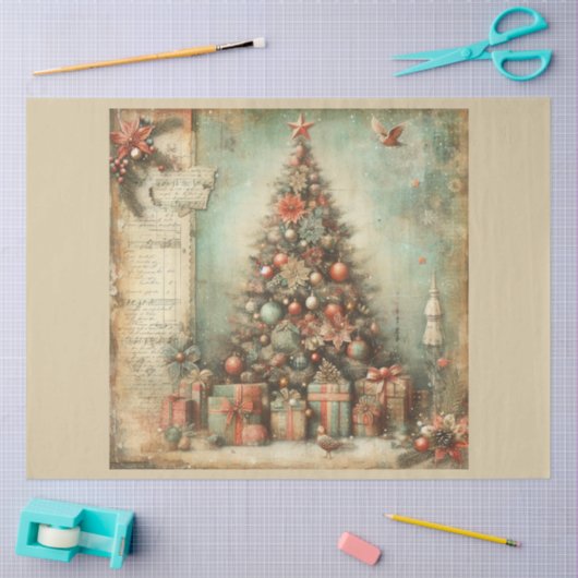 Kerst voorbij Design Series 5 Tissuepapier (Craft)