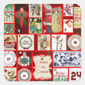 Kerst voorbij stickers (Voorkant)