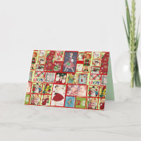 Kerst voorbij wenskaart