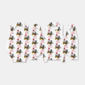 Kerst vorkheftruck bedankdoosjes (Uitgevouwen)