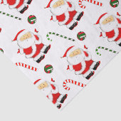 Kerst Vouwdoek Volleybal Tissuepapier (Detail)