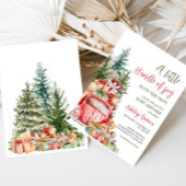 Kerst Vrachtwagen Bundel van Joy Baby shower Kaart