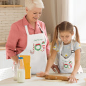 Kerst Vreugde Gepersonaliseerd Schort