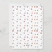 Kerst VREUGDE GROETEN 4 Foto's Waterverf Feestdagenkaart (Achterkant)