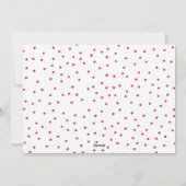 Kerst Vreugde Hand-lettered Vakantie Foto Feestdagenkaart (Achterkant)