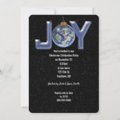 Kerst Vreugde Party Uitnodiging (Voorkant)