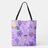 kerst vreugde tote bag (Achterkant)