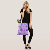 kerst vreugde tote bag (Op model)
