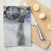 Kerst Vrienden Grappige Keukenhanddoek (Quarter Fold)