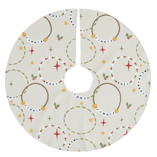 Kerst Vriendschap Armbanden Kerstboom Rok (Voorkant)