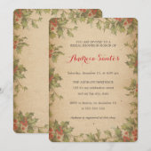 Kerst Vrijgezellenfeest vakantie thema rustiek Kaart (Voorkant / Achterkant)