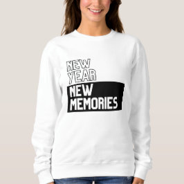 Kerst, vrolijk en helder, vrolijk, modern, retro t trui