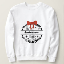 Kerst, vrolijk en helder, vrolijk, modern, retro t trui