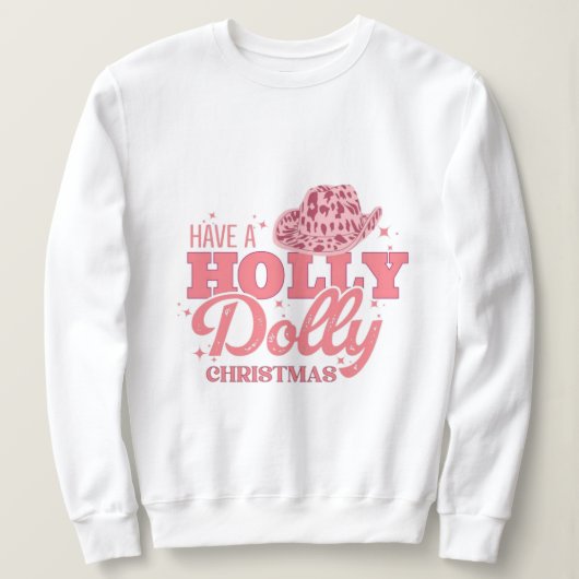 Kerst, vrolijk en helder, vrolijk, modern, retro t trui (Design voorkant)