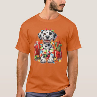 Kerst Vrolijk kerstcadeau voor kerst puppy T-shirt