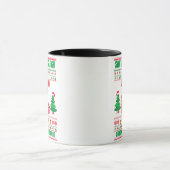 Kerst Vrolijk Kerstcadeau voor Penguin Mok (Midden)