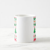 Kerst Vrolijk Kerstcadeau voor rendieren Koffiemok (Center)