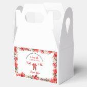 Kerst Vrolijk klein Baby shower Genderneutraal Bedankdoosjes (Geopend)