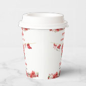 Kerst Vrolijk klein Baby shower Genderneutraal Papieren Bekers (Rechts)