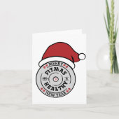 Kerst vrolijke kerstmis en gezonde nieuwjaarskaart bedankkaart (Voorkant)