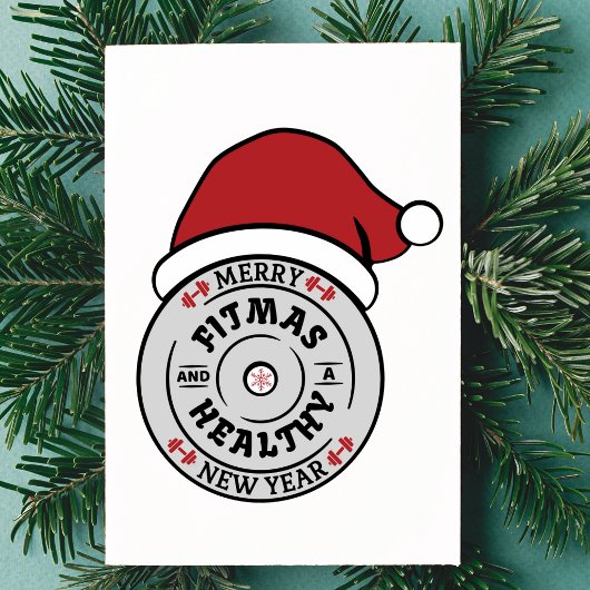 Kerst vrolijke kerstmis en gezonde nieuwjaarskaart bedankkaart