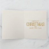 Kerst  Vrouw & kinderen etalage winkelen Kaart (Binnen)