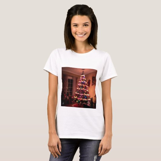 Kerst Vrouwen T-shirts 2025 (Voorkant volledig)
