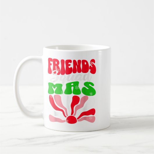 Kerst Vrouwen Vrienden Kerstmis Vakantie Vriendsch Koffiemok (Links)