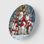 Kerst wandklok (Hoek)