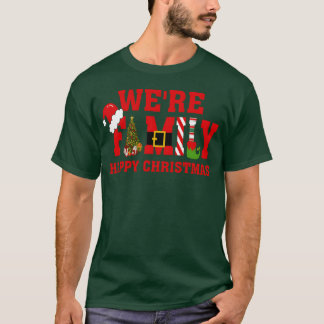 Kerst waren familie Happy Christmas Kleding Gift T-shirt
