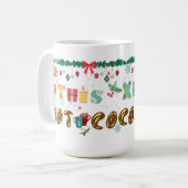 Kerst warme cacao en jij koffiemok (Voorkant links)