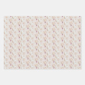 Kerst, warme cacao en koekjes inpakpapier vel (Voorkant 2)