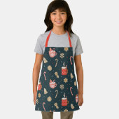 kerst, warme cacaotijd schort (Insitu)