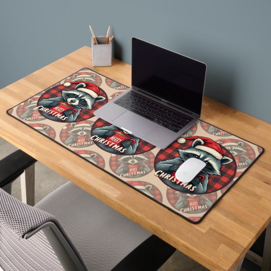 Kerst Wasbeer Cacaocheer Bureaumat (Kantoor 2)