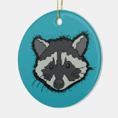 Kerst Wasbeer Ornament (Links)