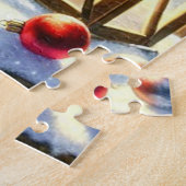 Kerst Wasbeer Puzzel (Zijkant)