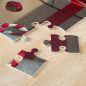 Kerst Wasbeer Puzzel (Zijkant)