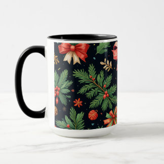 kerst-waterbeker mok